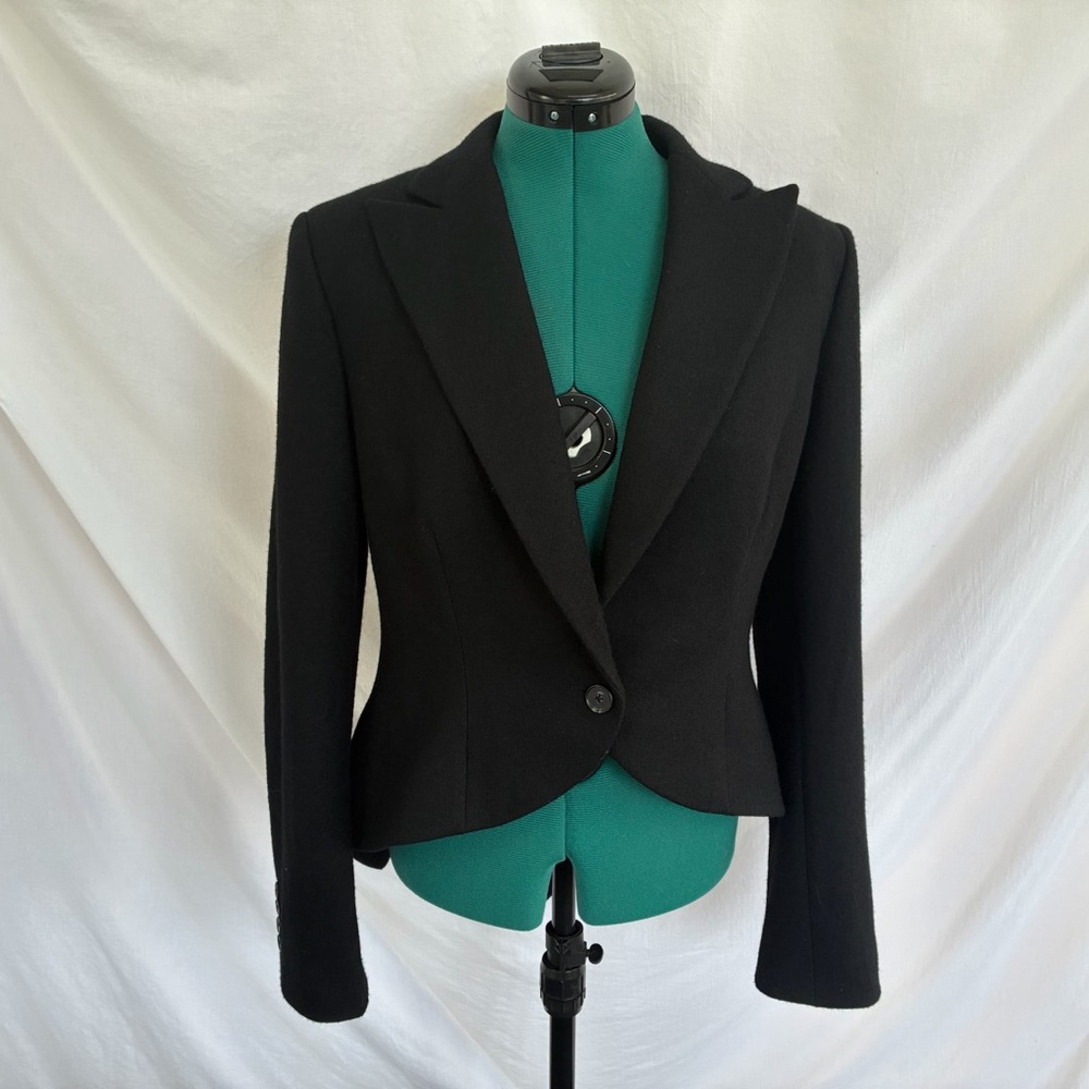 Ralph Lauren Sport Black Blazer Women’s Size 14 Classic Tailored - Picture 2 of 16